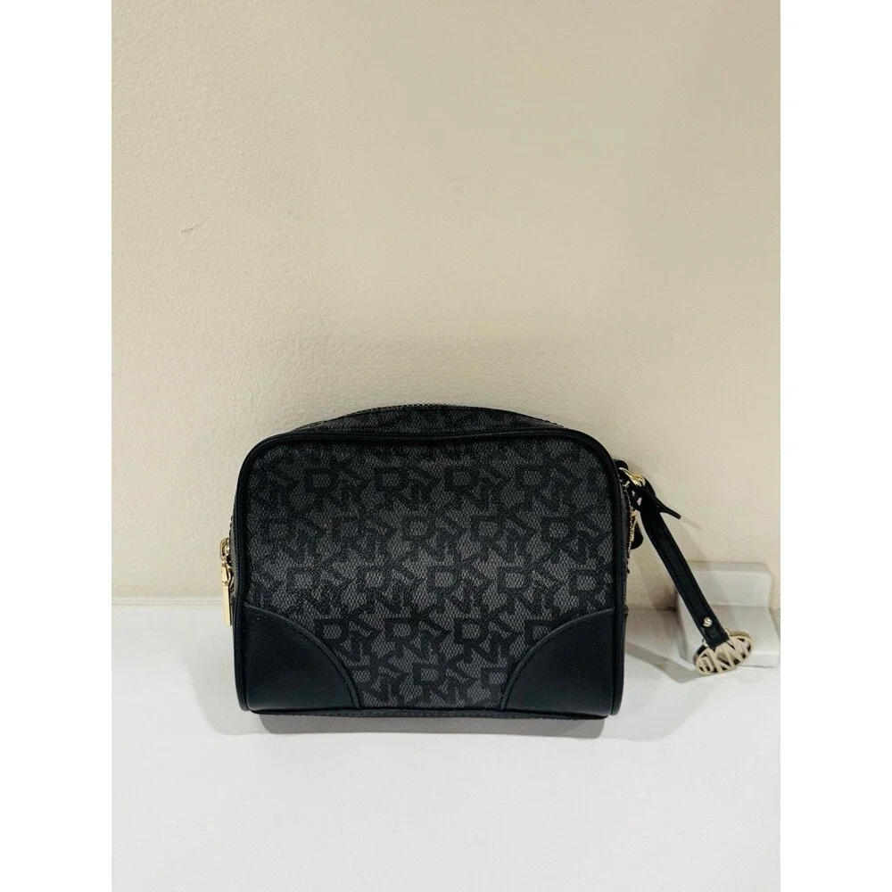 WOMEN'S DKNY BLACK SMALL MEDIUM CROSSBODY PURSE WITHOUT SHOULDER STRAP